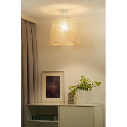 Duolla - Припотолочная люстра YUTE 1xE27/15W/230V диаметр 38 см серый