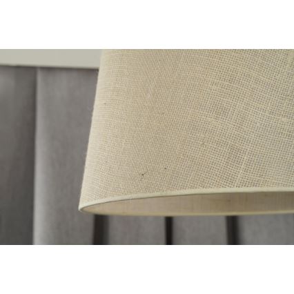 Duolla - Припотолочная люстра YUTE 1xE27/15W/230V диаметр 38 см серый