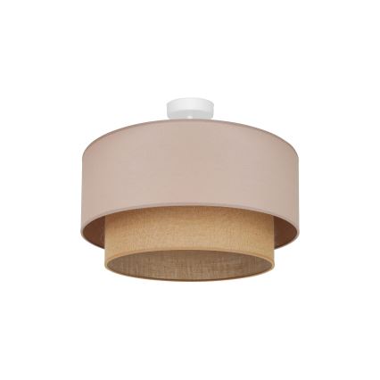 Duolla - Пристельова люстра  BOHO 1xE27/15W/230V діаметр 45 см бежевий/коричневий