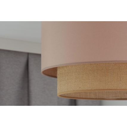 Duolla - Пристельова люстра  BOHO 1xE27/15W/230V діаметр 45 см бежевий/коричневий