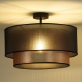 Duolla - Пристельова люстра COPPER SHINY 1xE27/15W/230V діаметр 45 см коричневий/мідний