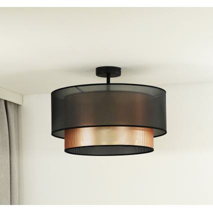 Duolla - Пристельова люстра COPPER SHINY 1xE27/15W/230V діаметр 45 см коричневий/мідний