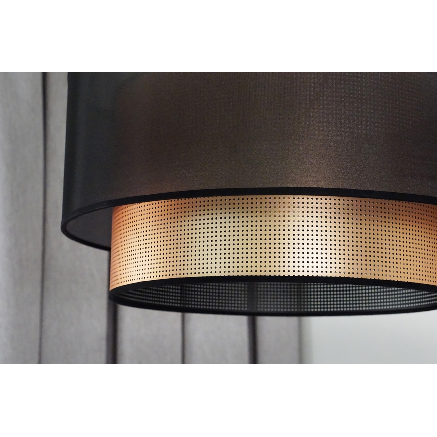 Duolla - Пристельова люстра COPPER SHINY 1xE27/15W/230V діаметр 45 см коричневий/мідний