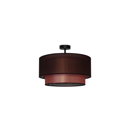Duolla - Пристельова люстра COPPER SHINY 1xE27/15W/230V діаметр 45 см коричневий/мідний