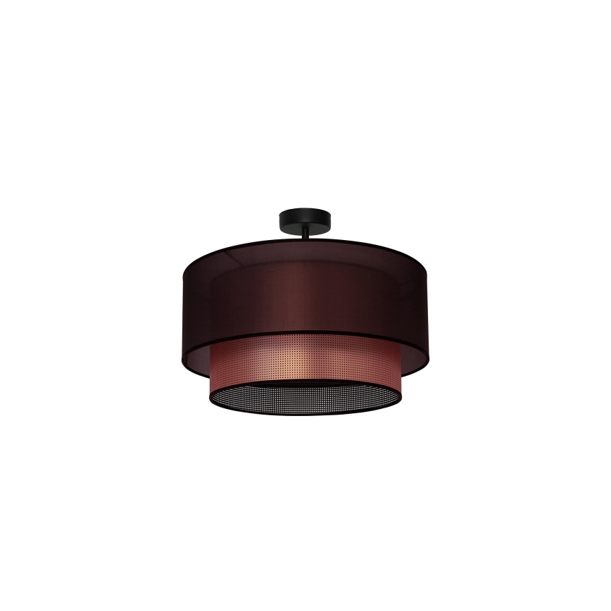 Duolla - Пристельова люстра COPPER SHINY 1xE27/15W/230V діаметр 45 см коричневий/мідний