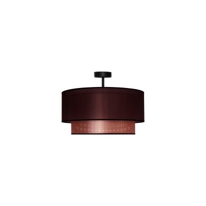 Duolla - Пристельова люстра COPPER SHINY 1xE27/15W/230V діаметр 45 см коричневий/мідний