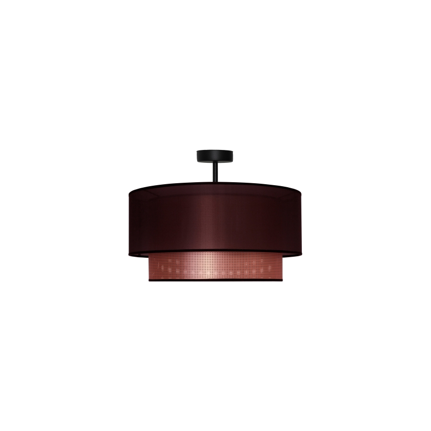 Duolla - Пристельова люстра COPPER SHINY 1xE27/15W/230V діаметр 45 см коричневий/мідний