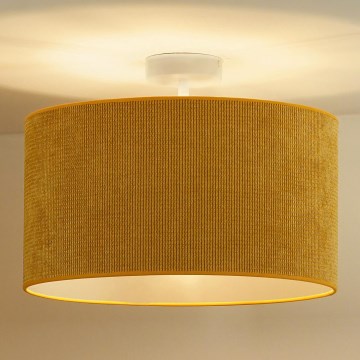Duolla - Пристельова люстра CORDUROY 1xE27/15W/230V діаметр 40 см жовтий