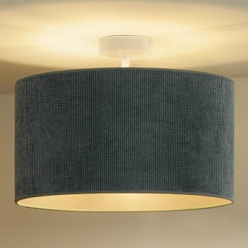 Duolla - Пристельова люстра CORDUROY 1xE27/15W/230V світла діаметр 40 см синій