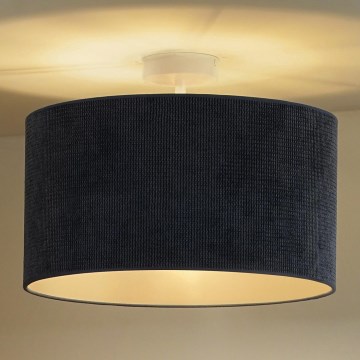 Duolla - Пристельова люстра CORDUROY 1xE27/15W/230V темна діаметр 40 см синій