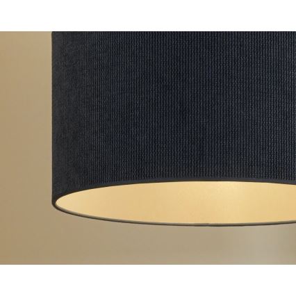 Duolla - Пристельова люстра CORDUROY 1xE27/15W/230V темна діаметр 40 см синій