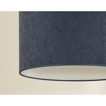 Duolla - Пристельова люстра CORDUROY 1xE27/15W/230V темна діаметр 40 см синій