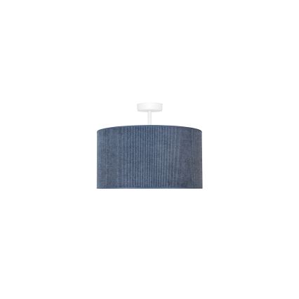 Duolla - Пристельова люстра CORDUROY 1xE27/15W/230V темна діаметр 40 см синій