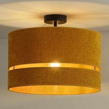 Duolla - Пристельова люстра DOUBLE 1xE27/15W/230V діаметр 40 см помаранчевий