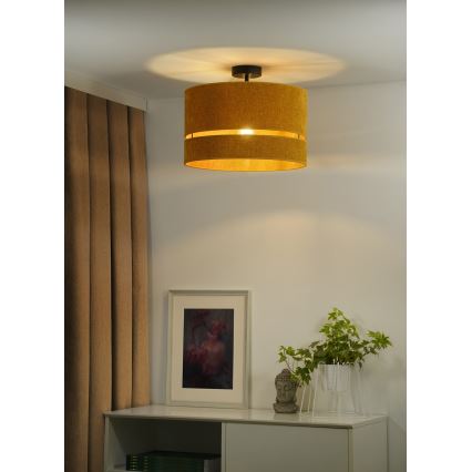 Duolla - Пристельова люстра DOUBLE 1xE27/15W/230V діаметр 40 см помаранчевий