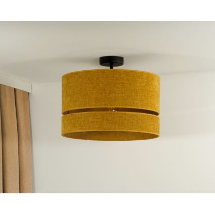 Duolla - Пристельова люстра DOUBLE 1xE27/15W/230V діаметр 40 см помаранчевий