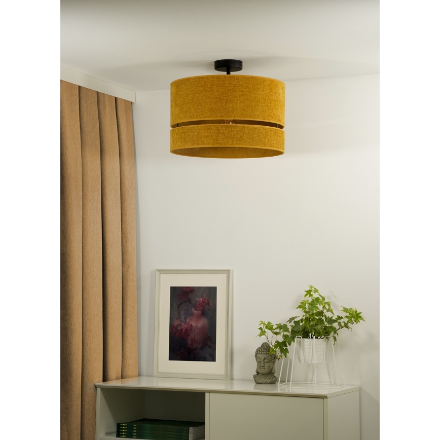 Duolla - Пристельова люстра DOUBLE 1xE27/15W/230V діаметр 40 см помаранчевий