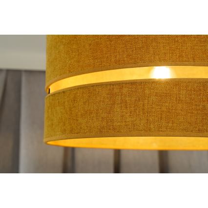 Duolla - Пристельова люстра DOUBLE 1xE27/15W/230V діаметр 40 см помаранчевий