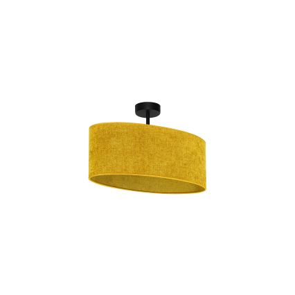 Duolla - Пристельова люстра OVAL 1xE27/15W/230V коричневий