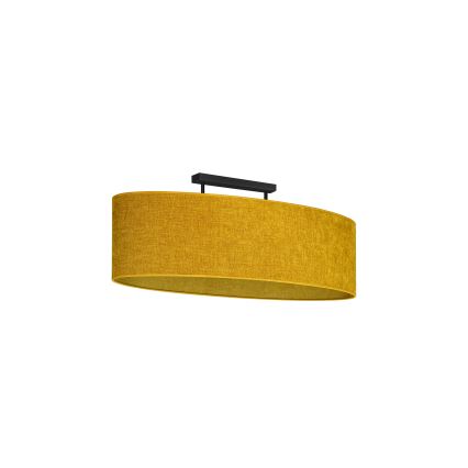 Duolla - Пристельова люстра OVAL 2xE27/15W/230V коричневий