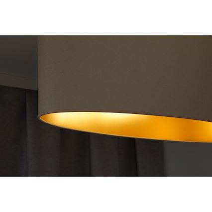 Duolla - Пристельова люстра OVAL VEGAN 2xE27/15W/230V кремовий