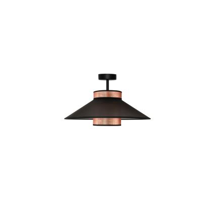 Duolla - Пристельова люстра RIO SHINY 1xE27/15W/230V діаметр 45 см чорний/мідний