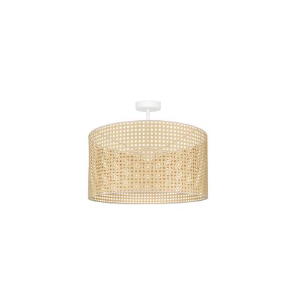 Duolla - Пристельова люстра ROLLER RATTAN 1xE27/15W/230V діаметр 45 см бежевий