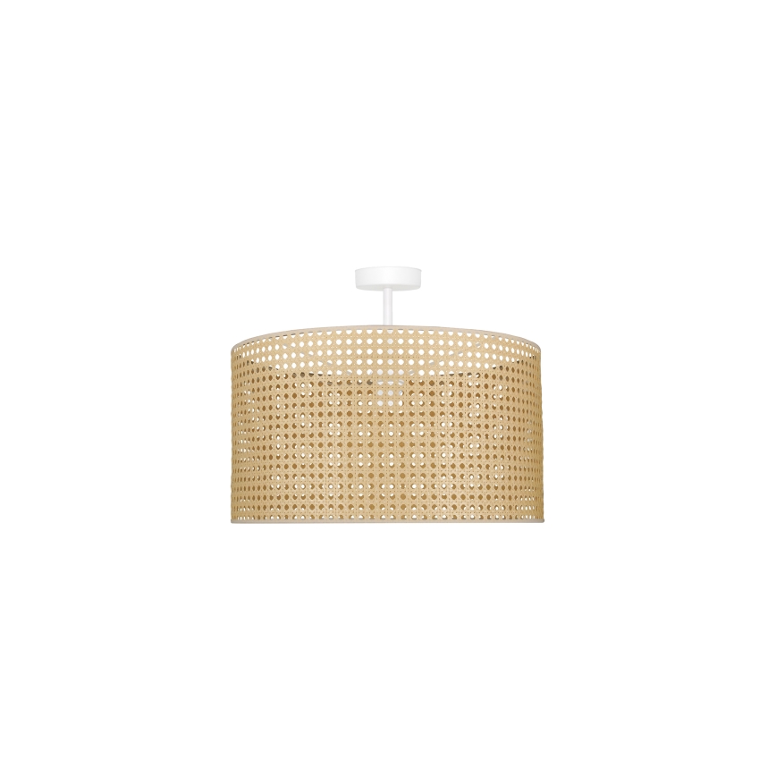 Duolla - Пристельова люстра ROLLER RATTAN 1xE27/15W/230V діаметр 45 см бежевий