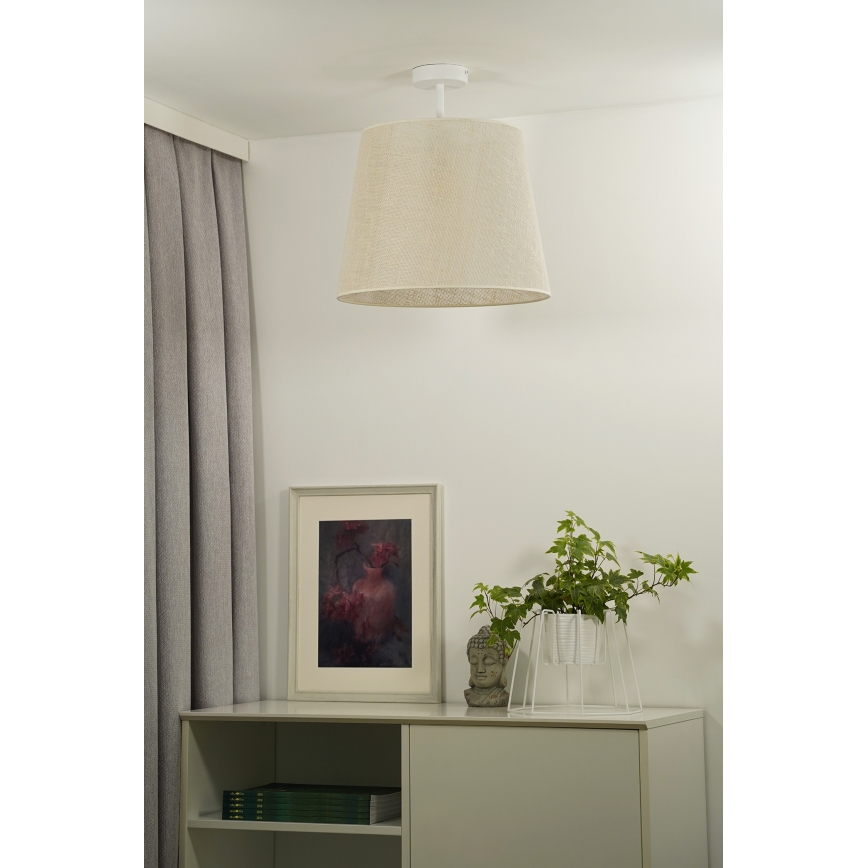Duolla - Пристельова люстра YUTE 1xE27/15W/230V діаметр 38 см сірий