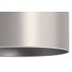 Duolla - Подвесная люстра CANNES 1xE27/15W/230V диаметр 50 см серебряный