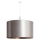 Duolla - Подвесная люстра CANNES 1xE27/15W/230V диаметр 50 см серебряный/медь