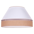 Duolla - Потолочный светильник AVIGNON 3xE27/15W/230V диаметр 60 см белый/коричневый