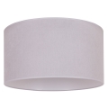 Duolla - Потолочный светильник BRISTOL 1xE27/15W/230V диаметр 45 см серый/белый