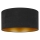 Duolla - Потолочный светильник ROLLER 3xE27/15W/230V диаметр 60 см черный/золотой