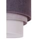 Duolla - Потолочный светильник TRIO 1xE27/15W/230V диаметр 45 см антрацит/серый/белый