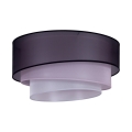 Duolla - Потолочный светильник TRIO 1xE27/15W/230V диаметр 45 см черный/розовый/серебряный
