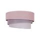 Duolla - Потолочный светильник TRIO 1xE27/15W/230V диаметр 45 см розовый/серый/белый