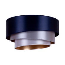 Duolla - Потолочный светильник TRIO 1xE27/15W/230V диаметр 45 см синий/серебряный/медь