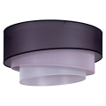 Duolla - Потолочный светильник TRIO 3xE27/15W/230V диаметр 60 см черный/розовый/серебряный