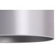 Duolla - Підвісна люстра CANNES 1xE27/15W/230V діаметр 45 см срібний