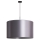 Duolla - Підвісна люстра CANNES 1xE27/15W/230V діаметр 50 см срібний
