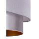 Duolla - Підвісна люстра PARIS 1xE27/15W/230V діаметр 40 см срібний/золотий