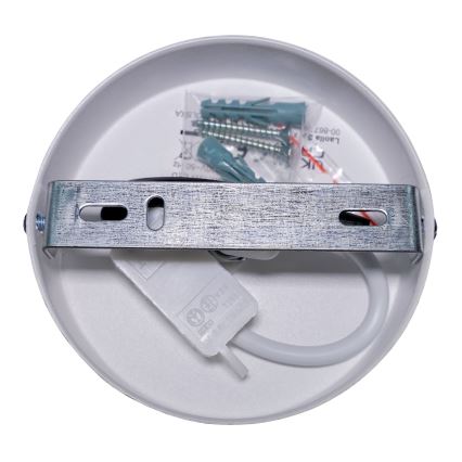 Duolla - Стельове світильник BOHO 1xE27/15W/230V діам. 45 см бежевий/коричневий