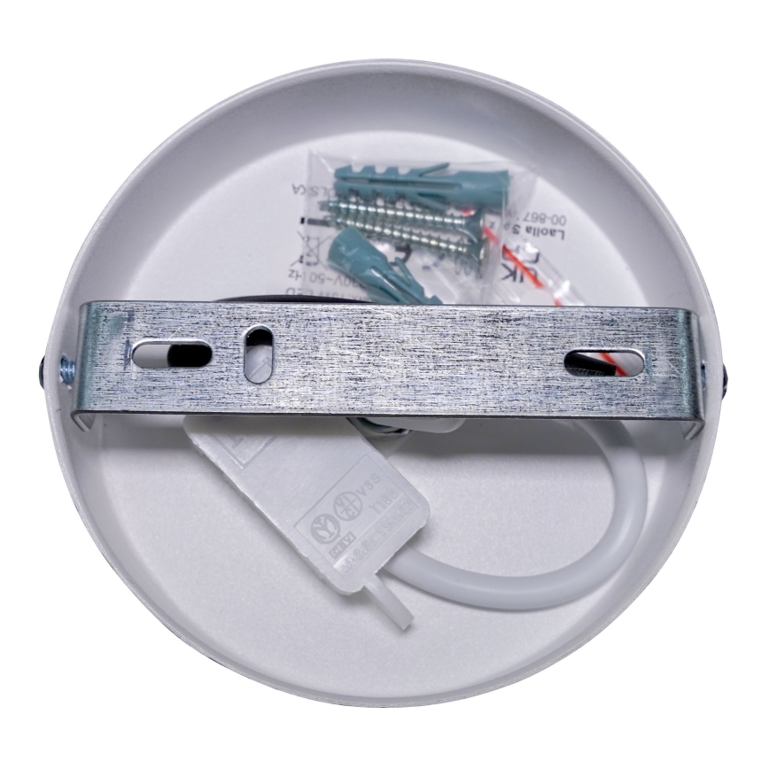 Duolla - Стельове світильник BOHO 1xE27/15W/230V діам. 45 см бежевий/коричневий