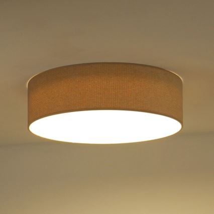 Duolla - Стельовий LED світильник CORTINA LED/26W/230V діаметр 30 см 4000K бежевий