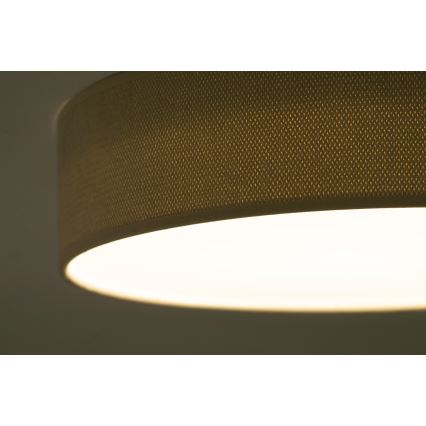 Duolla - Стельовий LED світильник CORTINA LED/26W/230V діаметр 30 см 4000K бежевий
