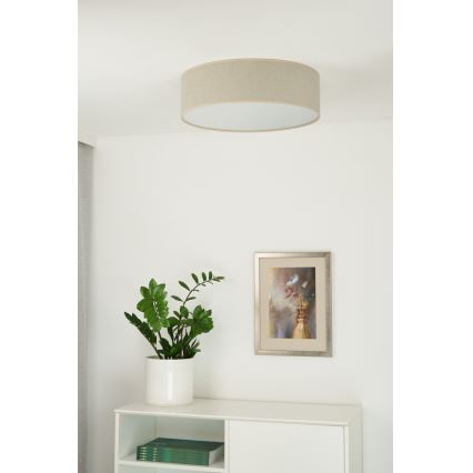 Duolla - Стельовий LED світильник CORTINA LED/26W/230V діаметр 30 см 4000K бежевий