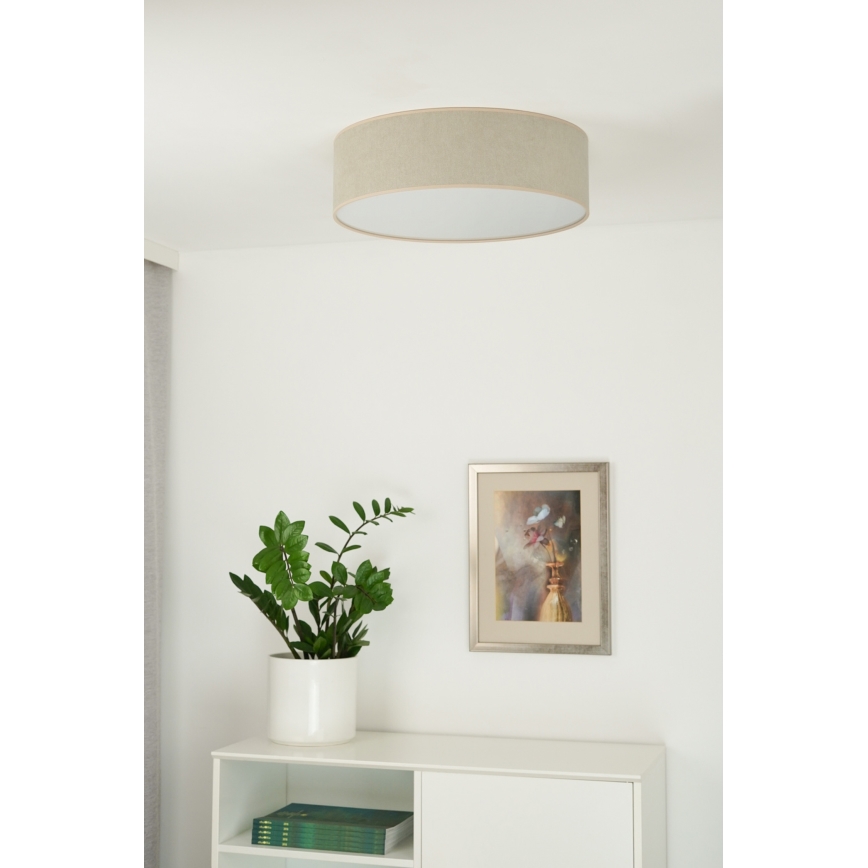 Duolla - Стельовий LED світильник CORTINA LED/26W/230V діаметр 30 см 4000K бежевий