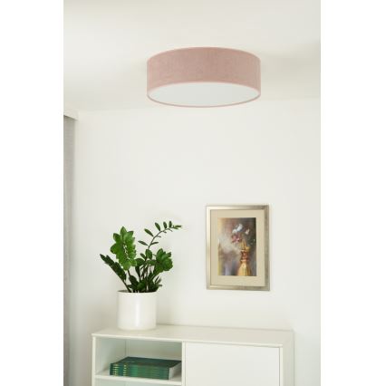Duolla - Стельовий LED світильник CORTINA LED/26W/230V діаметр 30 см 4000K рожевий