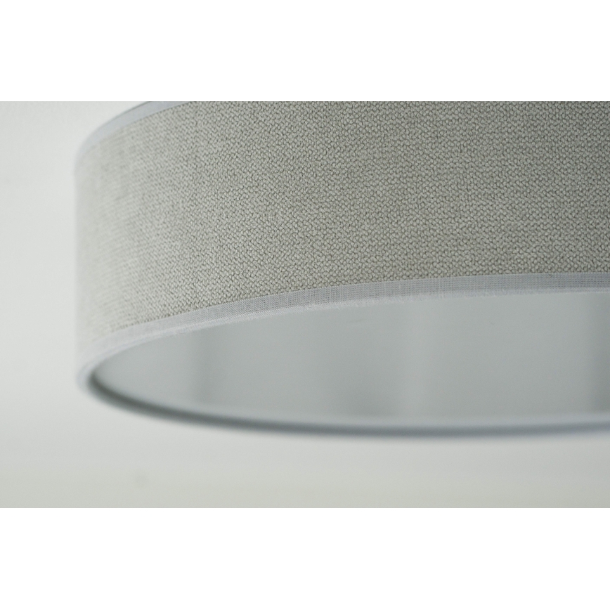 Duolla - Стельовий LED світильник CORTINA LED/26W/230V діаметр 30 см 4000K сірий